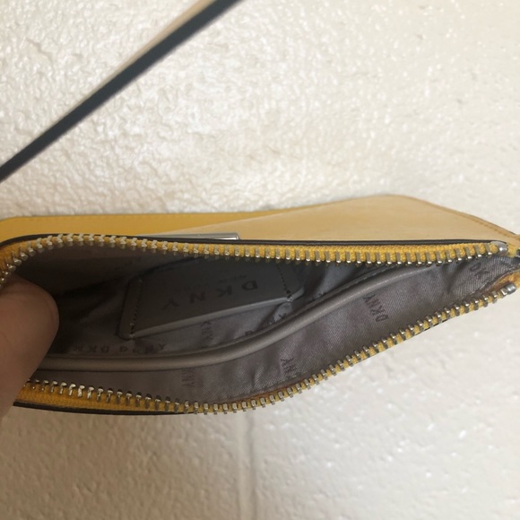 DKNY Gigi Leather Wristlet - Picture 3 of 3